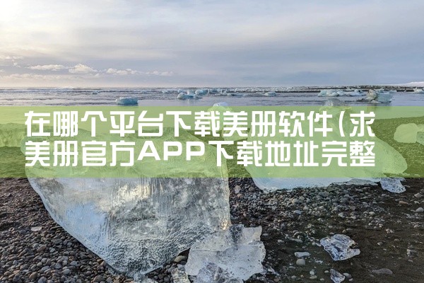 在哪个平台下载美册软件